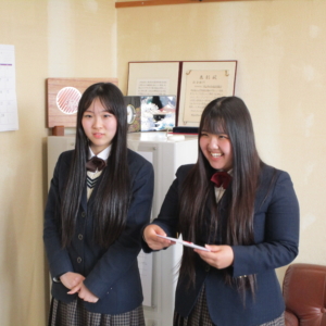 ★岡山県立津山商業高等学校様から寄付をいただきました★ イメージ