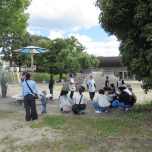 親子ひろば「すくすく」合同防災訓練 イメージ